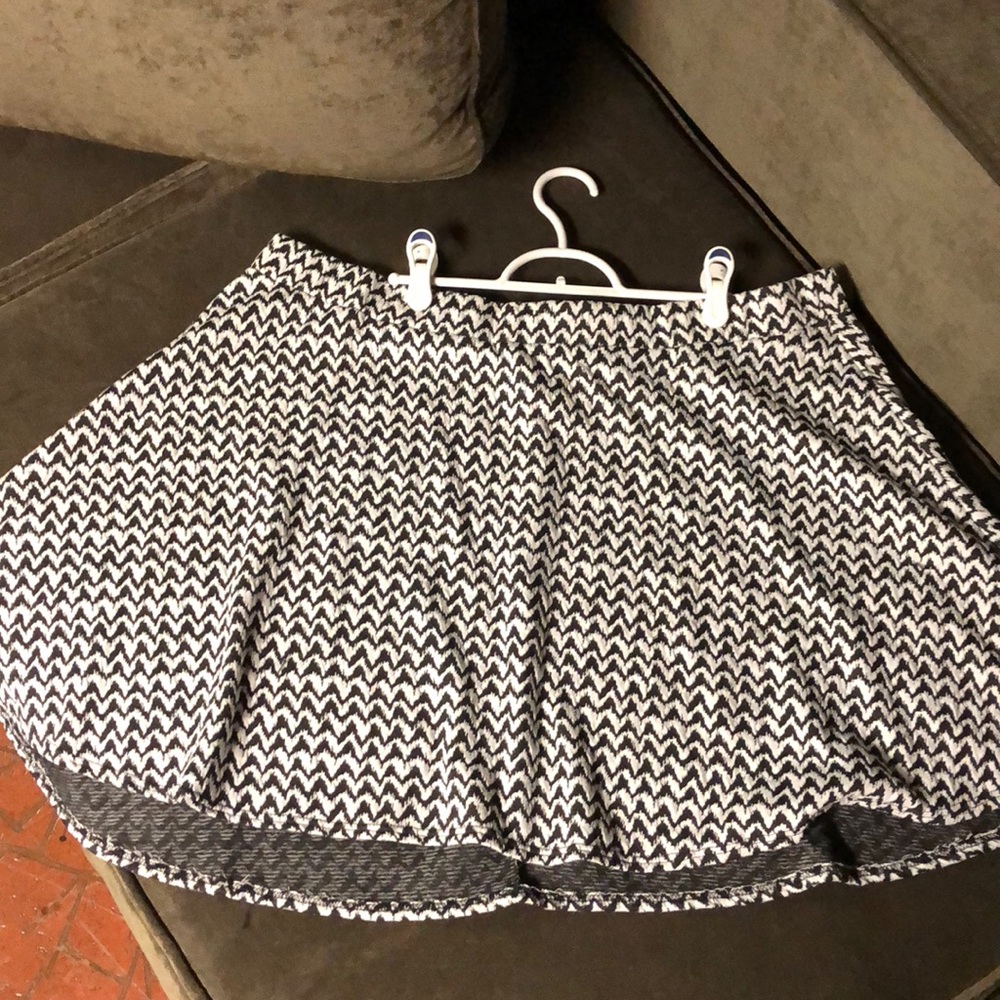 Printed Skater Skirt